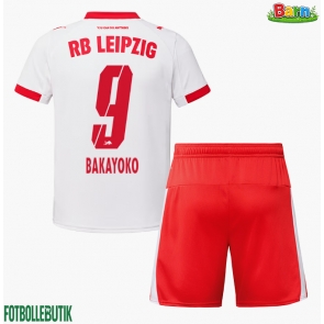 RB Leipzig Johan Bakayoko #9 Hemmaställ Barn 2025-26 Kortärmad (+ Korta byxor)